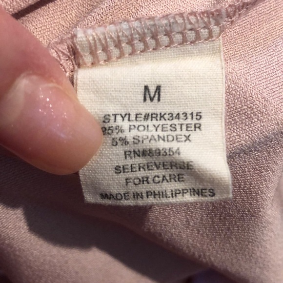 Ultra Flirt Blush Top Size M - Picture 4 of 4